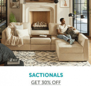 Get 30% Off Sactionals
