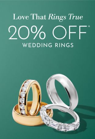 20% Off Wedding Rings