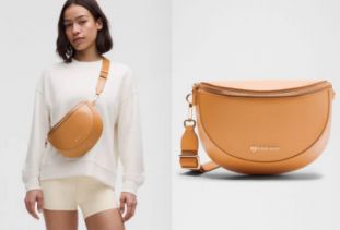 Leather Alternative Saddle Bag