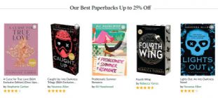 Our Best Paperbacks Up to 25% Off
