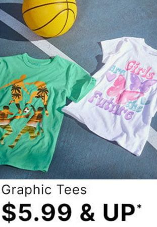 Graphic Tees $5.99 and Up