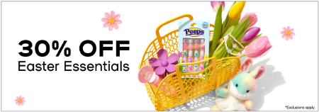 30% Off Easter Essentials
